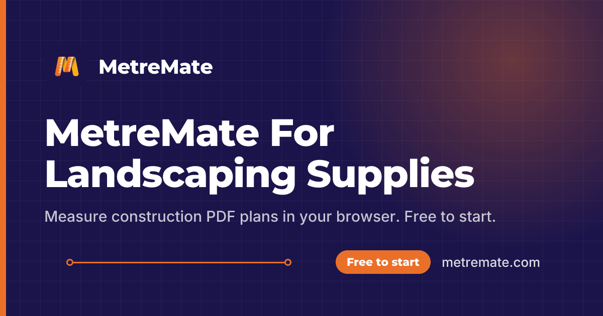 MetreMate For Landscaping Supplies | MetreMate